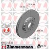 Zimmermann Brake Disc - Standard/Coated, 600324520 600324520